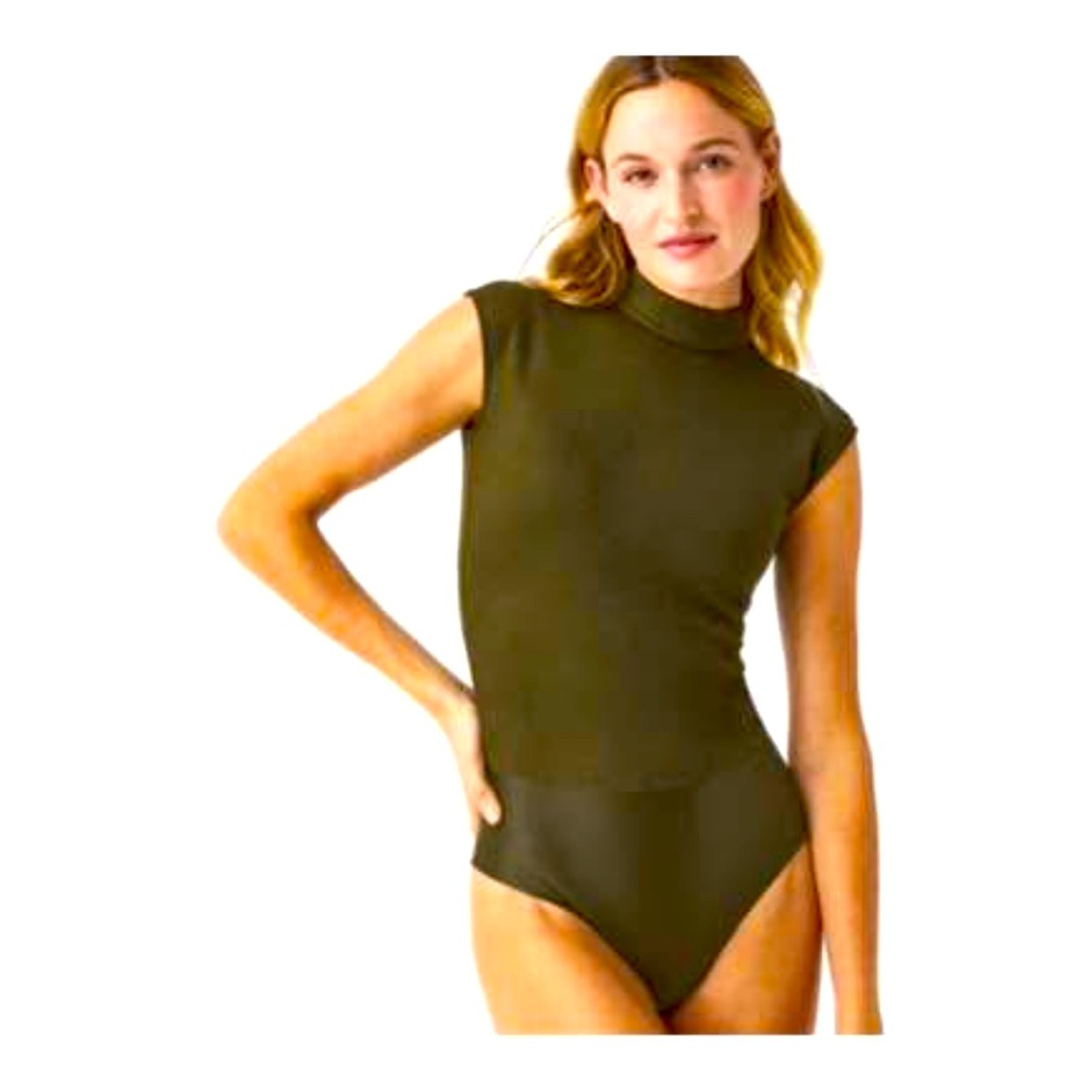 Spanx faux suede bodysuit